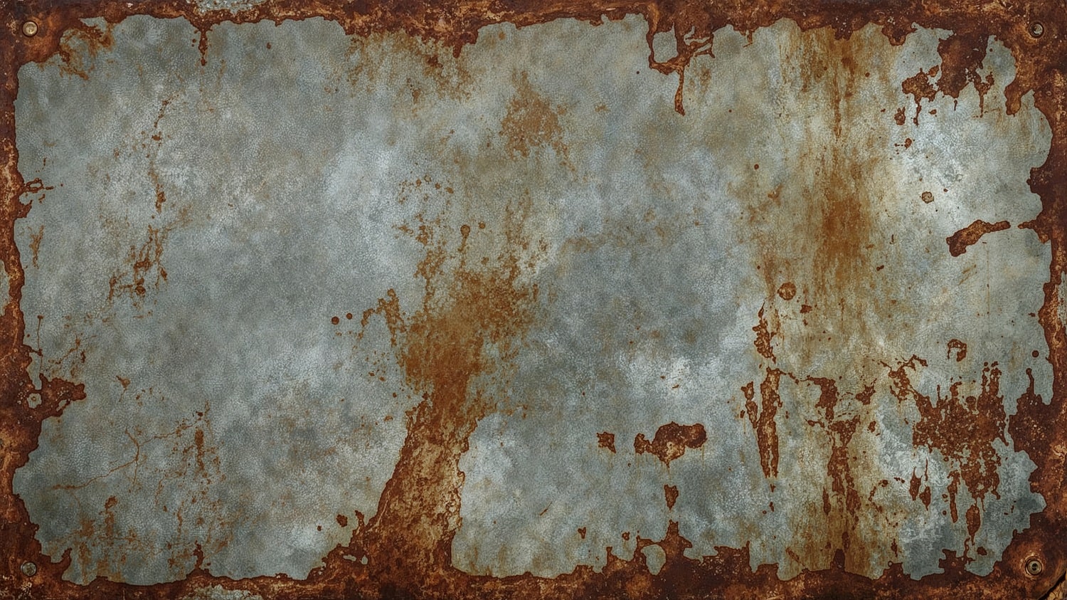 Korrodierte Metalloberfläche